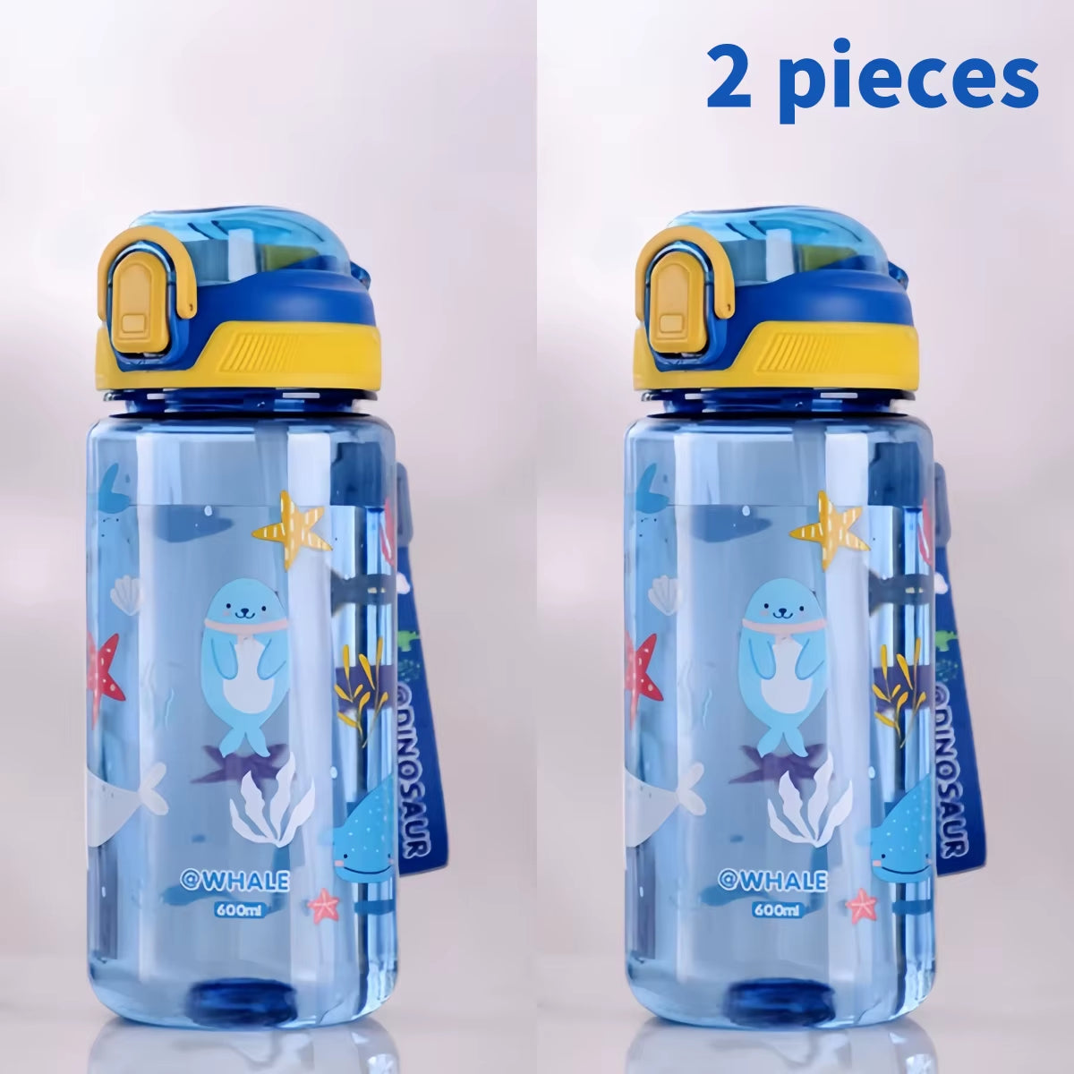Dinosaur Water Bottle for Kids
