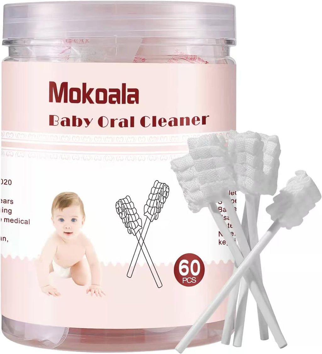 60Pcs Baby Toothbrush Disposable