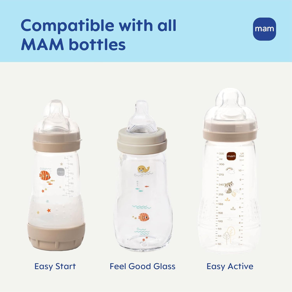 Baby Bottle Anti-Colic Fast Flow Nipples, Fits All  Bottles, 4 Pack