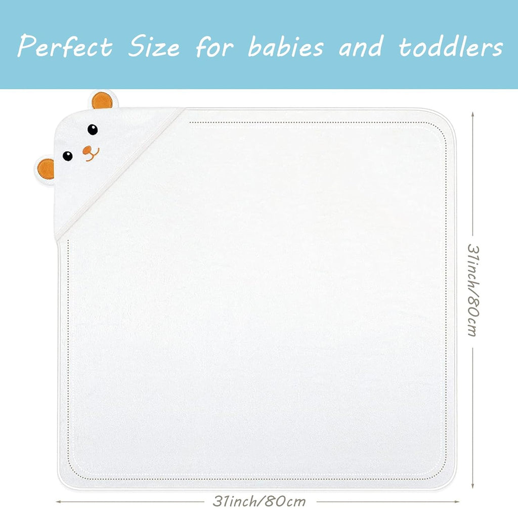 2 Pack Hooded Baby Towels