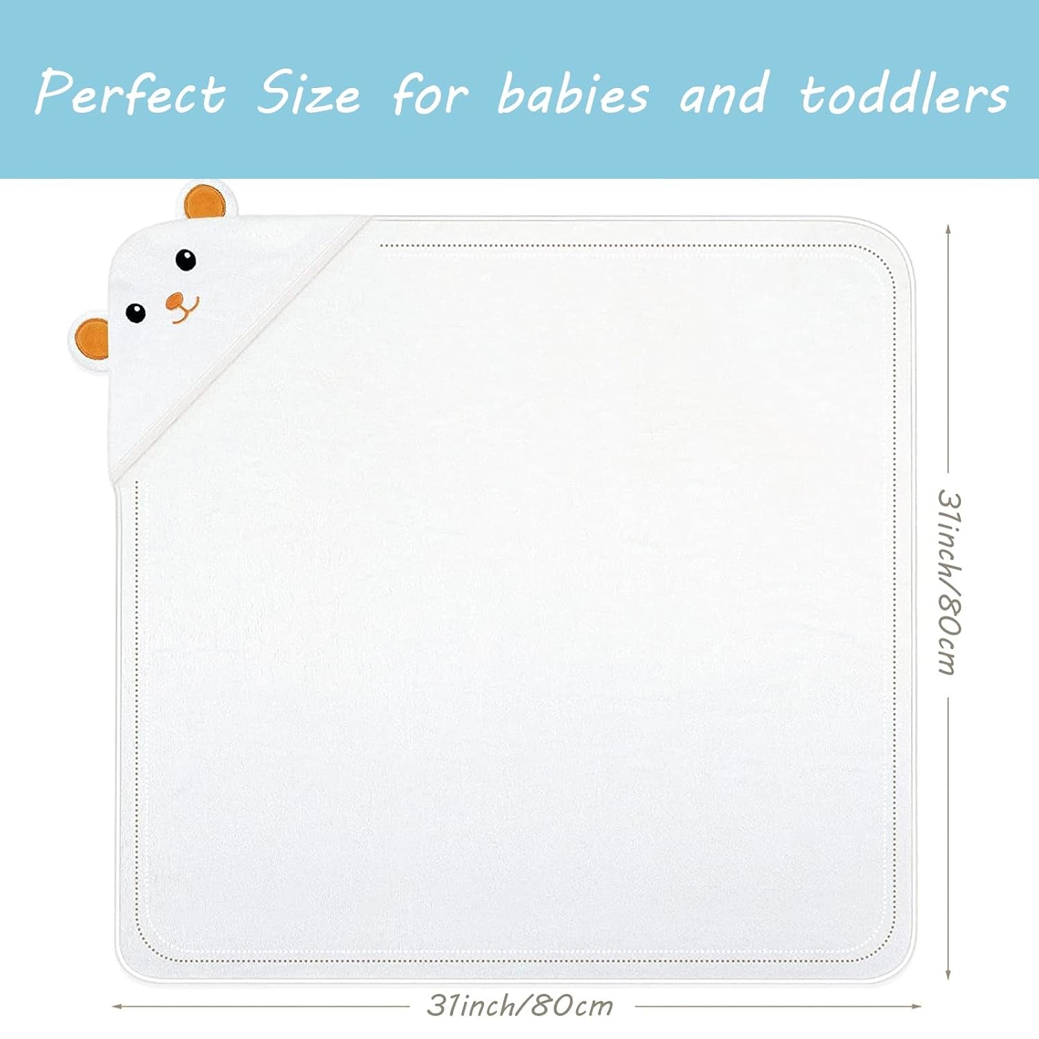 2 Pack Hooded Baby Towels