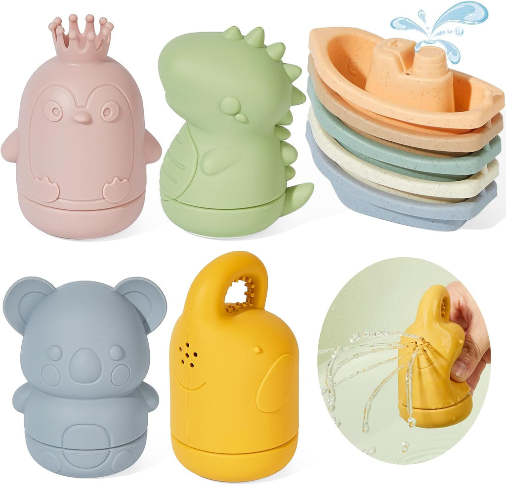 Baby bath toys 6pc