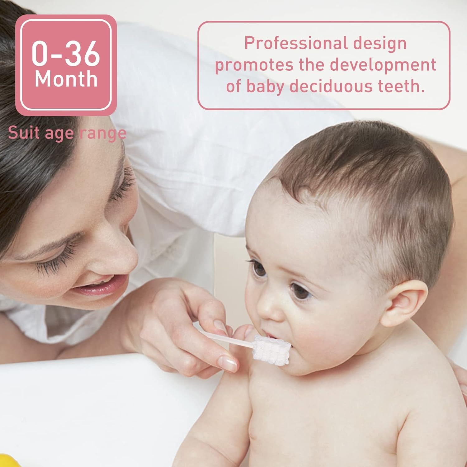 60Pcs Baby Toothbrush Disposable